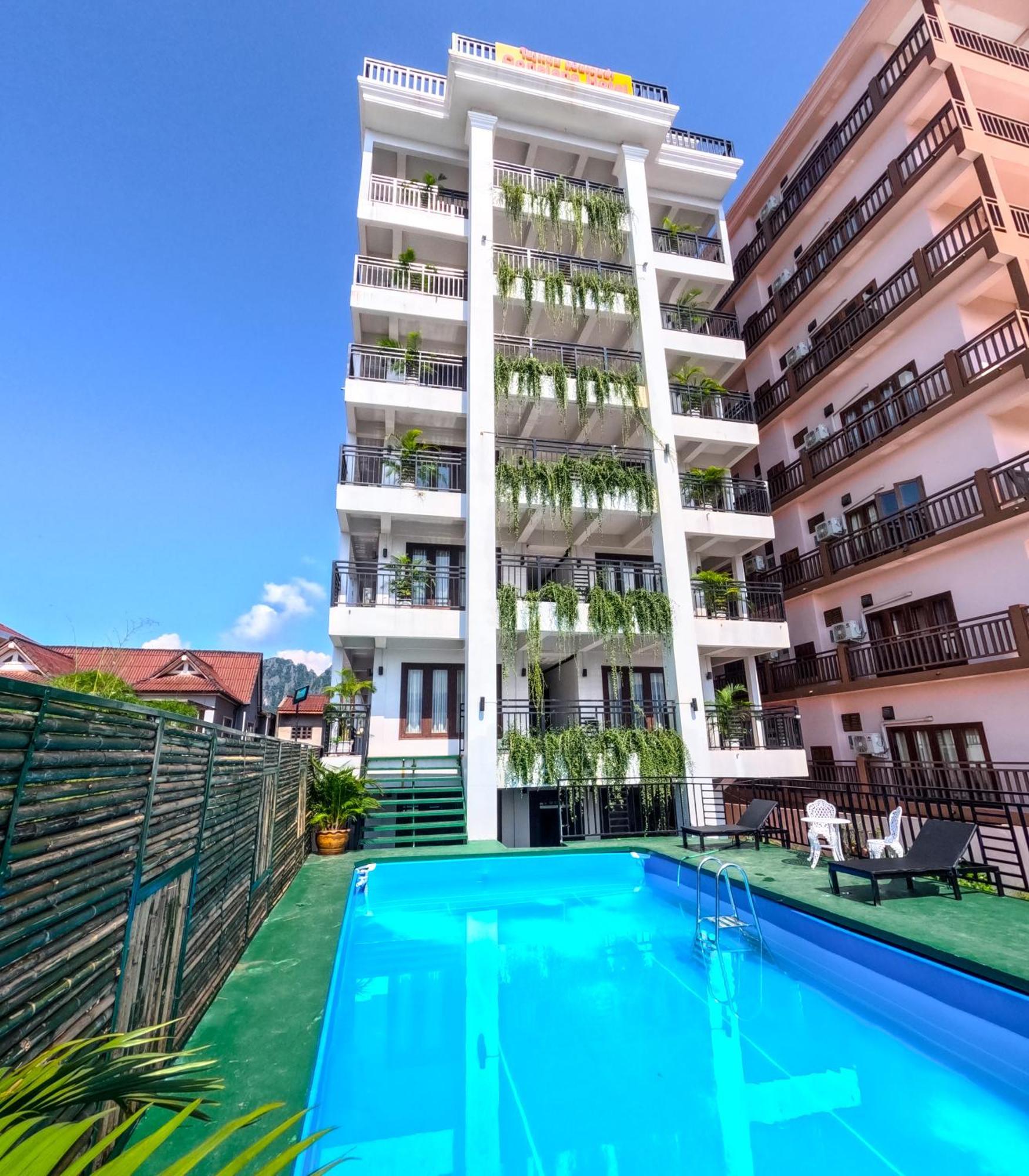 Vang Vieng Consiana Hotel 外观 照片